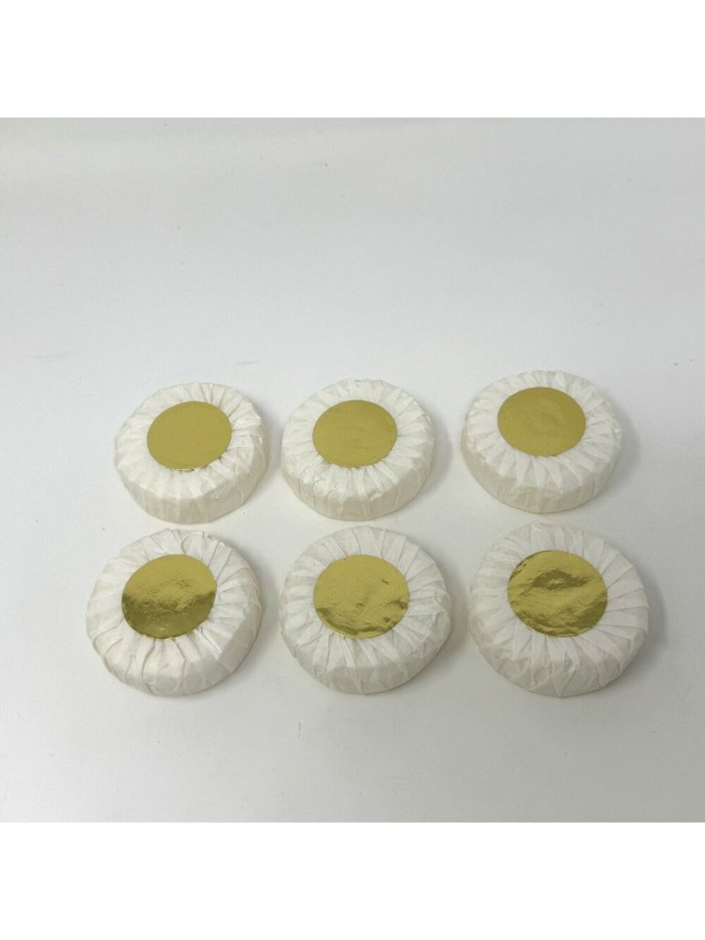 Caswell-Massey Bar Soap NOS Travel Size 6 X Paper Wrap Disc 1.4 oz each